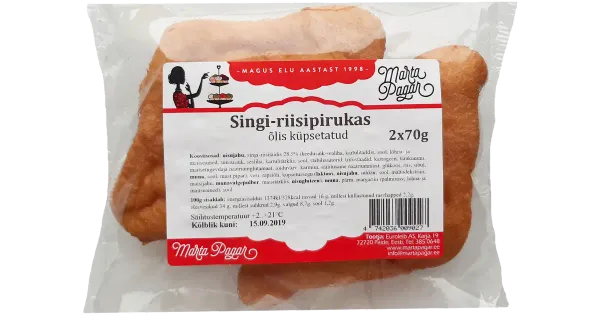 Marta Pagar Singi-Riisipirukas Õlis 140 G