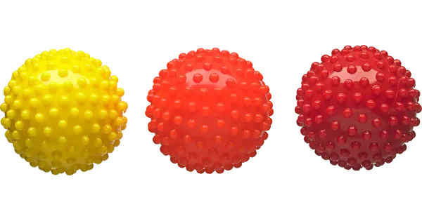 Massaažipallid 7,5 cm 3 tk