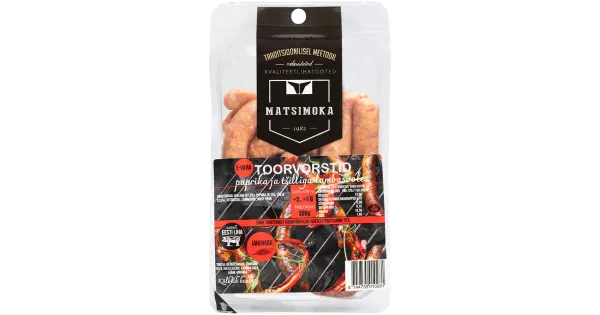 Matsimoka Toorvorstid paprika ja tsilliga lambasooles, 300g