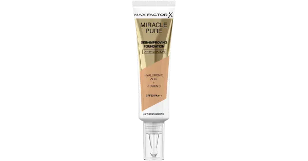 Max Factor jumestuskreem Miracle Pure 45 Warm Almond 30ml
