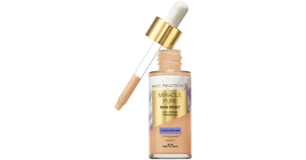 Max Factor Miracle Pure jumestuskreem Skin Reset 30-40 Fair-Light 30ml