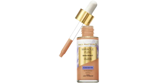 Max Factor Miracle Pure jumestuskreem Skin Reset 60-80 Light-Medium