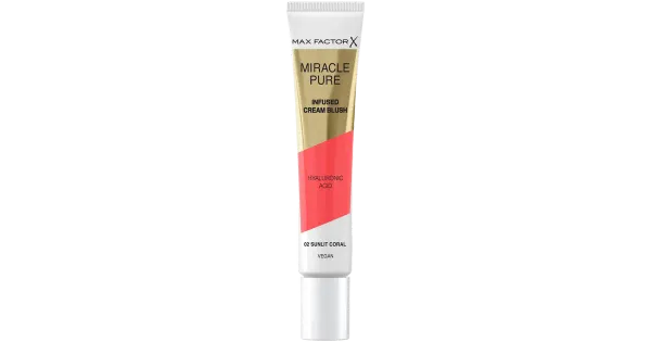 Max Factor Miracle Pure vedel põsepuna 02 sunlit coral 15 ml