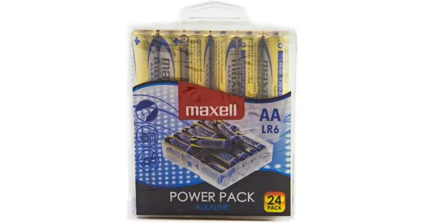 Maxell leelispatarei aa lr6 24tk