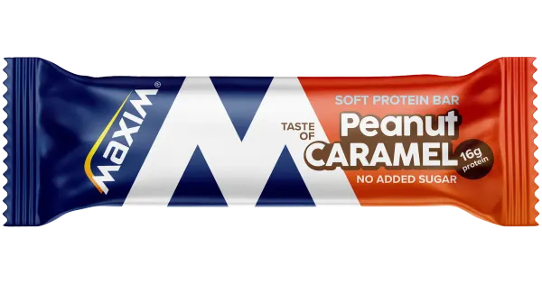 Maxim Peanut Caramel Protein Bar 55g