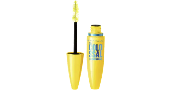 Maybelline ripsmetušš Colossal 01 Black Waterproof