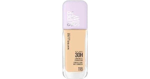 Maybelline Superstay Lumimatte jumestuskreem 118