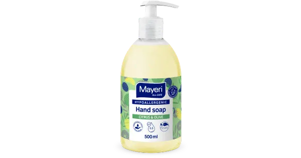 Mayeri vedelseep Mayeri All-Care Citrus&Olive hüpoallergeenne 500ml