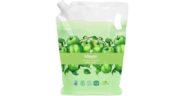 Mayeri vedelseep/täitepakk Green Apple 3l