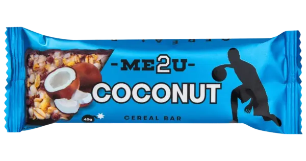 ME2U Teraviljabatoon Kookospähkel 45 g