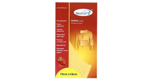 Medrull pipraplaaster 9 g 10 X 18 Cm