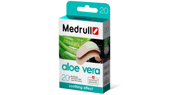 Medrull plaaster Aloe Vera 20tk