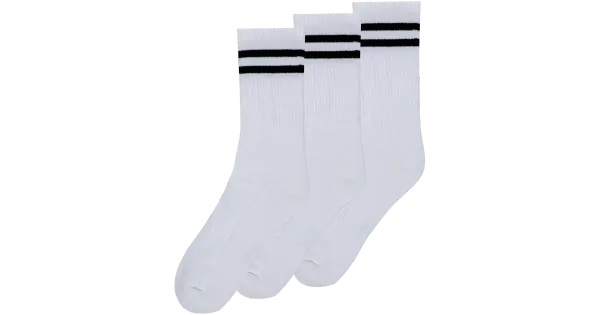 Meeste spordisokid House 3-p 193HNO2505 valge 43-46