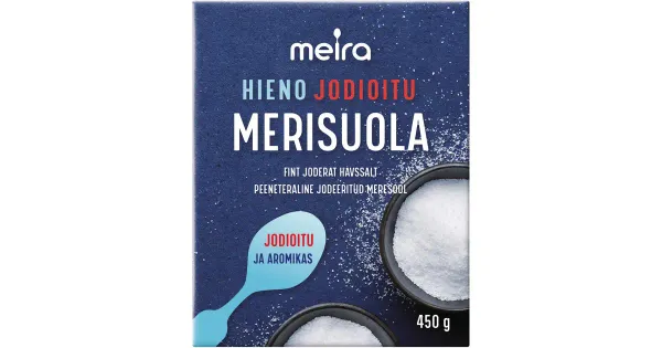 Meira peeneteraline jodeeritud meresool 450g