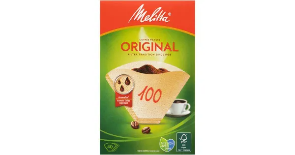 Melitta Kohvifilter 100/ 40, pruun