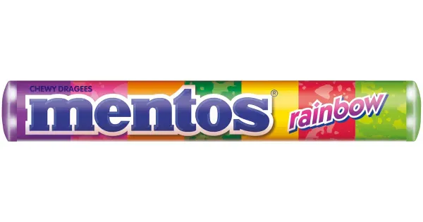 MENTOS 38G RAINBOW Närimiskommid