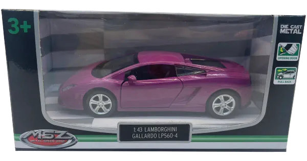Metallist mudelauto tagasitõmmatav 1:43