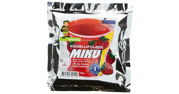 Mikaado miku vaarikamaitseline kissellipulber 170g