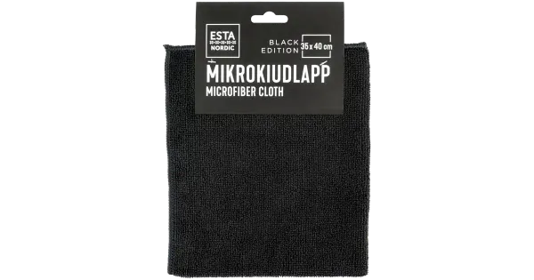 Mikrokiudlapp Esta Nordic Black Edition 35x40cm