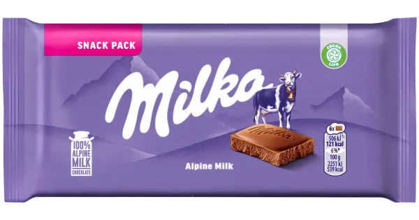 Milka piimašokolaad 45g