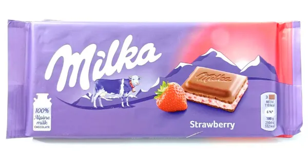 Milka piimašokolaad Strawberry 100 g