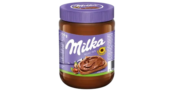 Pähklikreem sarapuupähklite ja kakaoga, MILKA, 350g