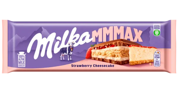 Milka straberry cheesecake 300g