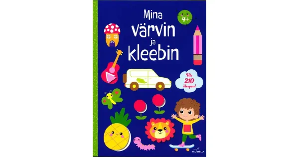 Mina värvin ja kleebin 4+