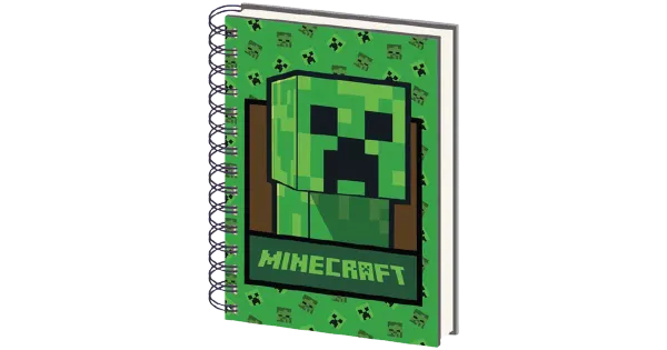 Minecraft a5 3d märkmik
