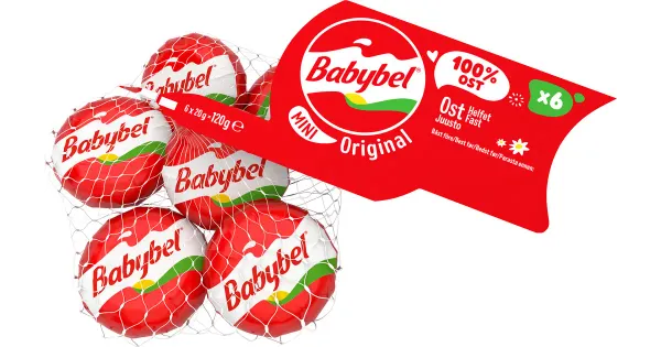 Mini Babybel juust, 6x20g