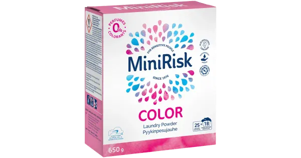 Mini risk pesupulber color 650g