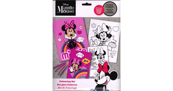 Minnie Mouse värvimiskomplekt