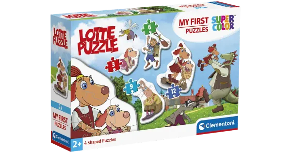 Minu esimene puzzle 3/6/9/12 Lotte Clementoni