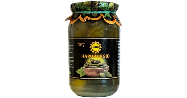 Minu hapukurgid 850/450 gr