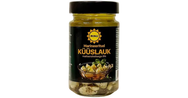 Minu marineeritud küüslauk maitserohelisega 210gr