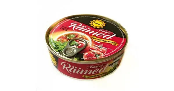 Minu praetud räimed tomatikastmes 240 g