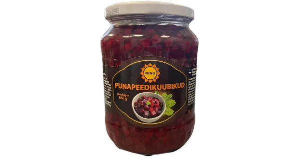 Minu punapeedikuubikud 660g