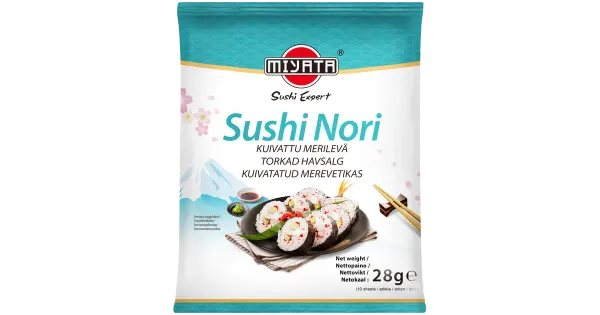 Miyata nori lehed 28 g