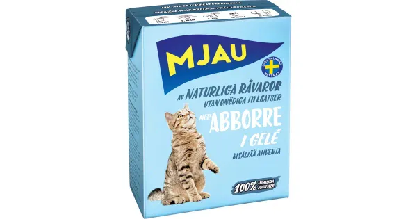 Mjau täissööt kassidele, ahven tarrendis 380 g