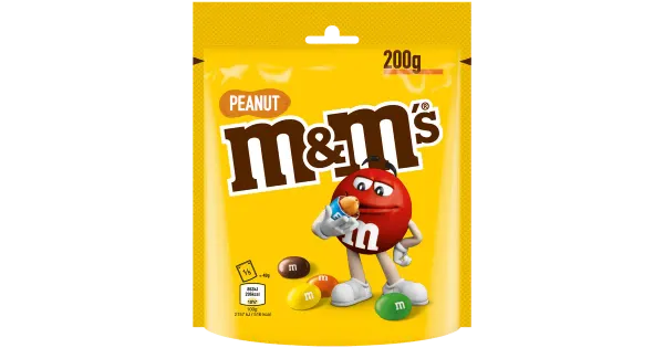 M&M´s pähklitega kommid 200 g