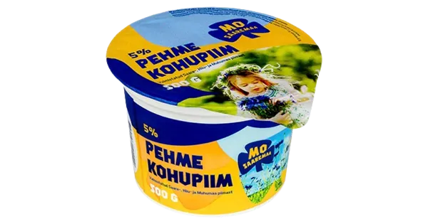 Mo Saaremaa Pehme kohupiim 5%, 500g