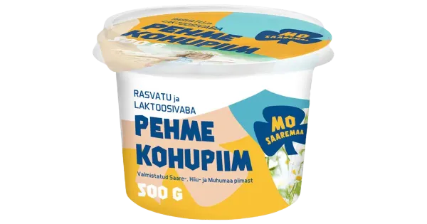 Mo Saaremaa Pehme kohupiim, rasvatu, laktoosivaba 500 g
