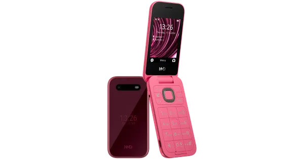 Mobiiltelefon HMD 2660 Flip punane