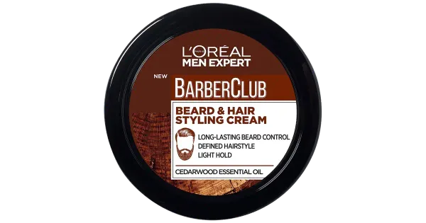 Modelleerimiskreem Loreal Barber Club habemele ja juustele 75ml