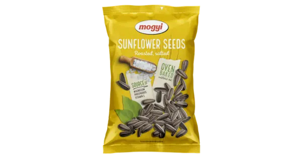 Mogyi Päevalilleseemned, röstitud, soolased 200g
