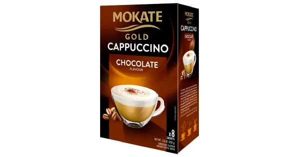 Mokate cappuccino kohvijook šokolaadimaitseline 12.5g x 8