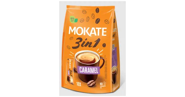 Mokate kohvijook 3in1 Caramel, kotikeses 10 x 17g