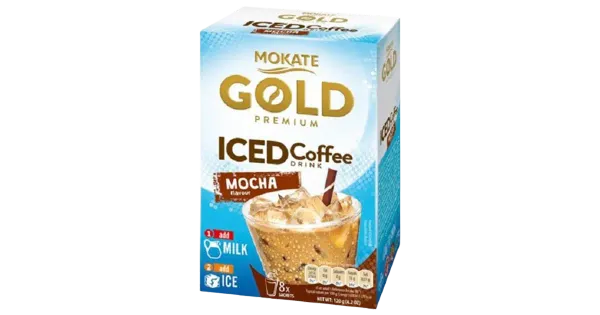 Mokate lahustuv jääkohvijook MOCHA 8gb. x 15g