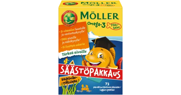 Möller 86G Omega-3 väikesed kalakesed