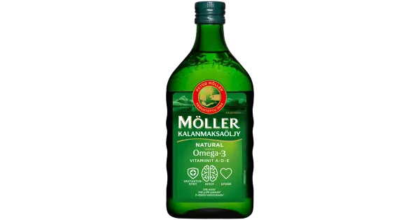Möller kalamaksaõli vitamiini ja mineraalidega 500 ml